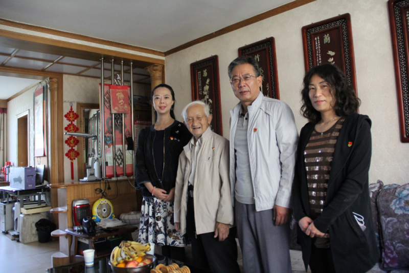 中共青海省第三建筑工程有限公司支部委員會開展“走訪慰問暖人心，紅色精神永傳承”活動(dòng)