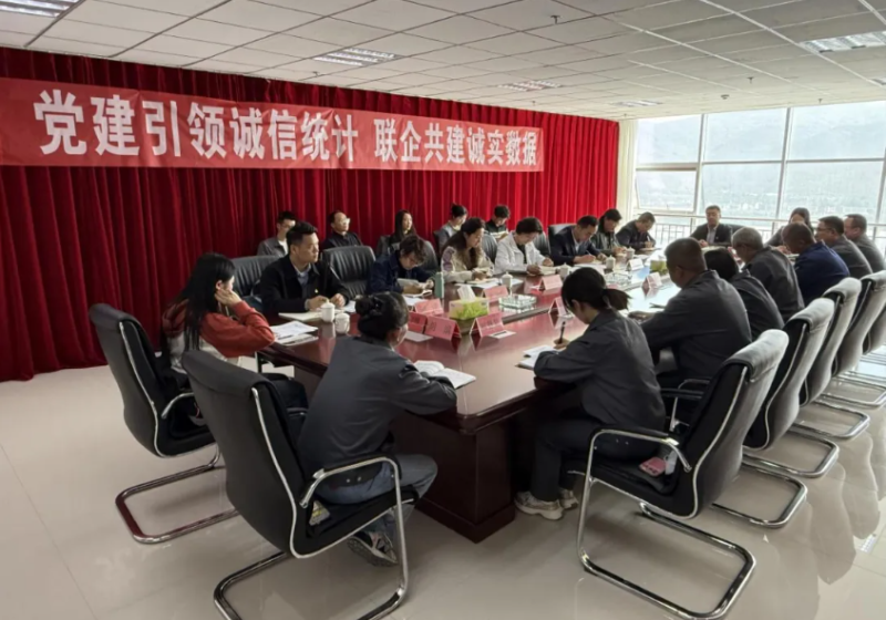 ‌“黨建引領(lǐng)誠信統(tǒng)計 聯(lián)企共建誠實(shí)數(shù)據(jù)”——公司黨委與國家統(tǒng)計局大通調(diào)查隊(duì)開展主題黨日活動