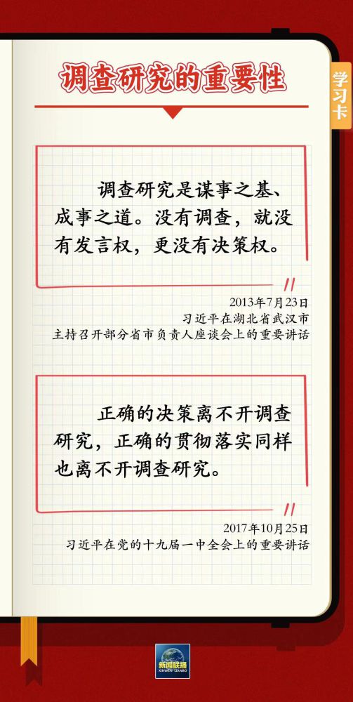 學(xué)習(xí)卡丨如何深入調(diào)查研究？跟總書記學(xué)習(xí)“五字訣”