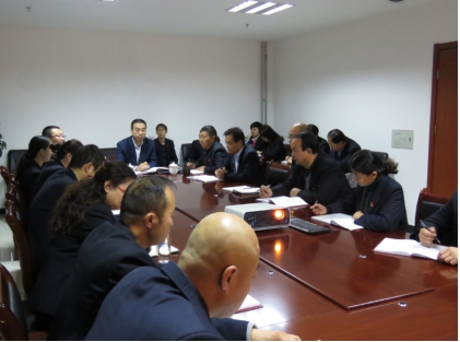 集團(tuán)黨委成員、紀(jì)委書記李志明來我司宣講黨的十九大精神